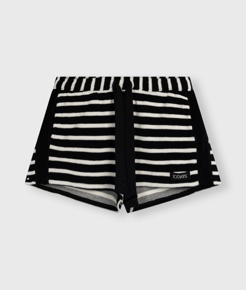 terry shorts stripes